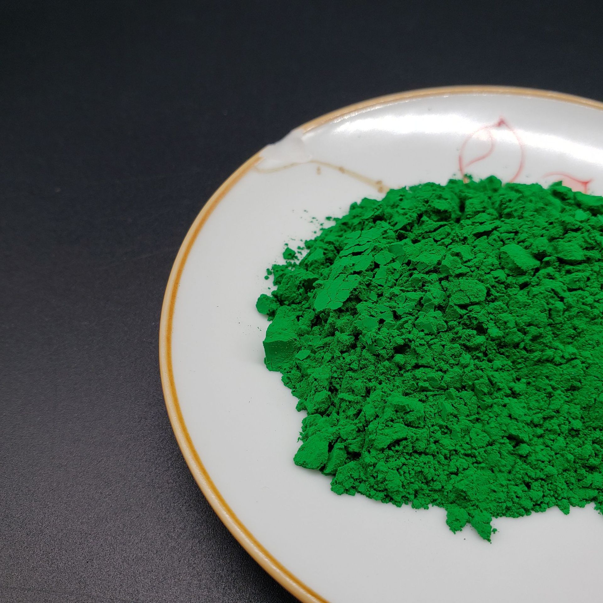 厂家供应氧化铁绿835美术绿彩色地坪用氧化铁颜料