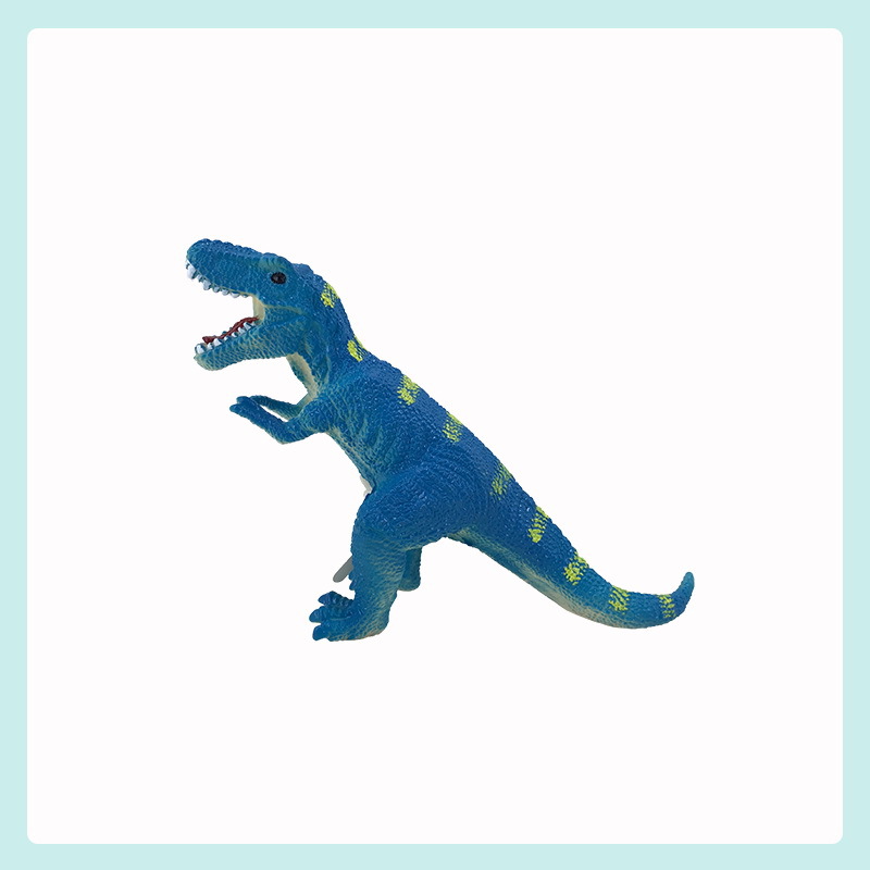 迷你恐龙玩具模型发声q版软胶霸王龙侏罗纪dinosaur小恐龙套装