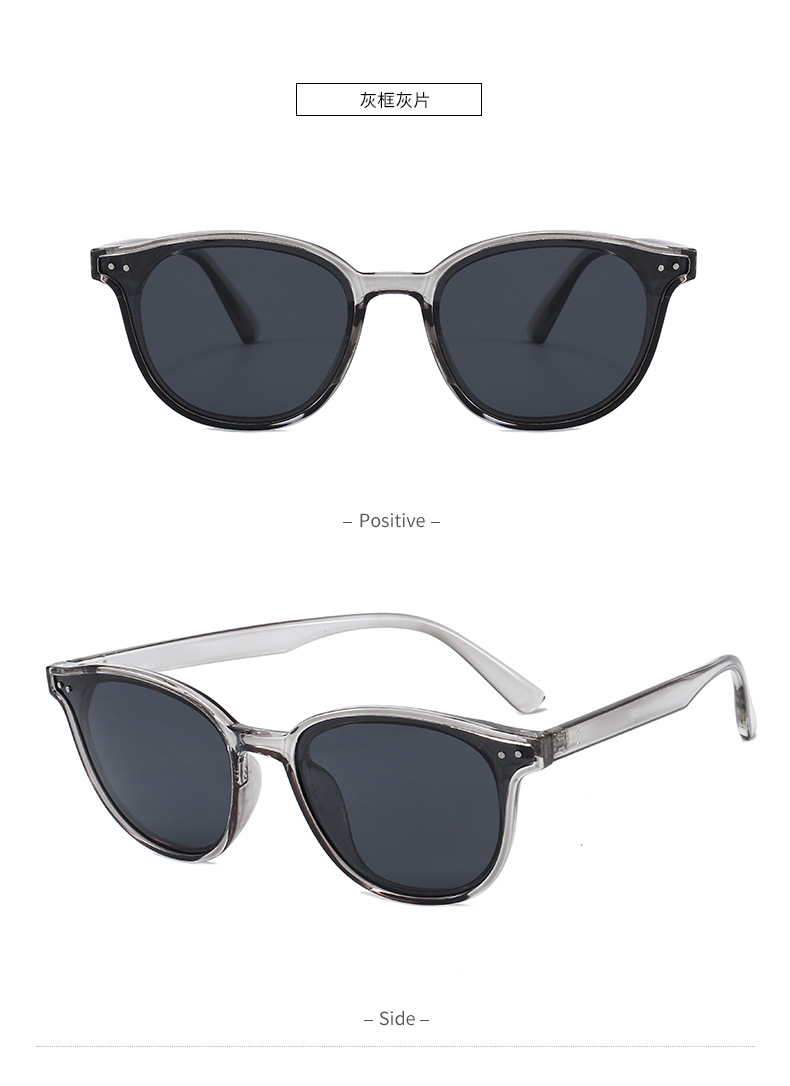 明星肖战gm同款女士墨镜潮街拍lang眼镜tr90偏光太阳镜男防紫外线