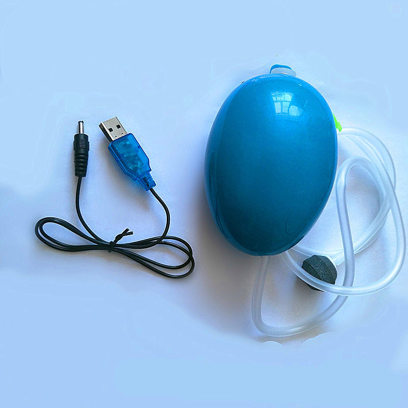 户外钓鱼增氧泵锂电池交直流两用氧气泵充电制氧机迷你水桶充氧泵