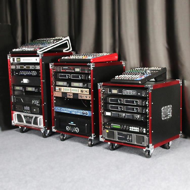 机柜调音台架子功放音响架功放柜专业设备12u多功能室内服务器
