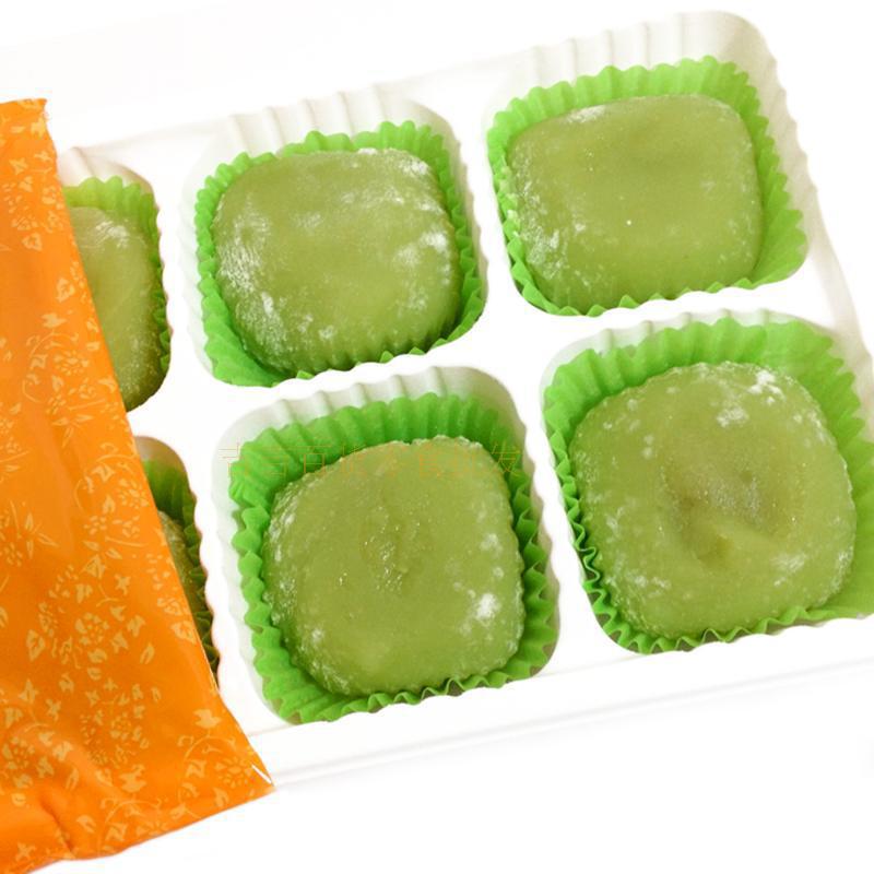 进口产品 糕点 台湾皇族台式和风抹茶麻糬糯米糕210g 24盒一箱