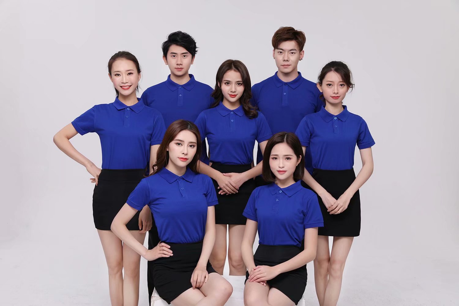 polo翻领短袖t恤广告文化衫高端企业团体定制印logo批发厂家直销