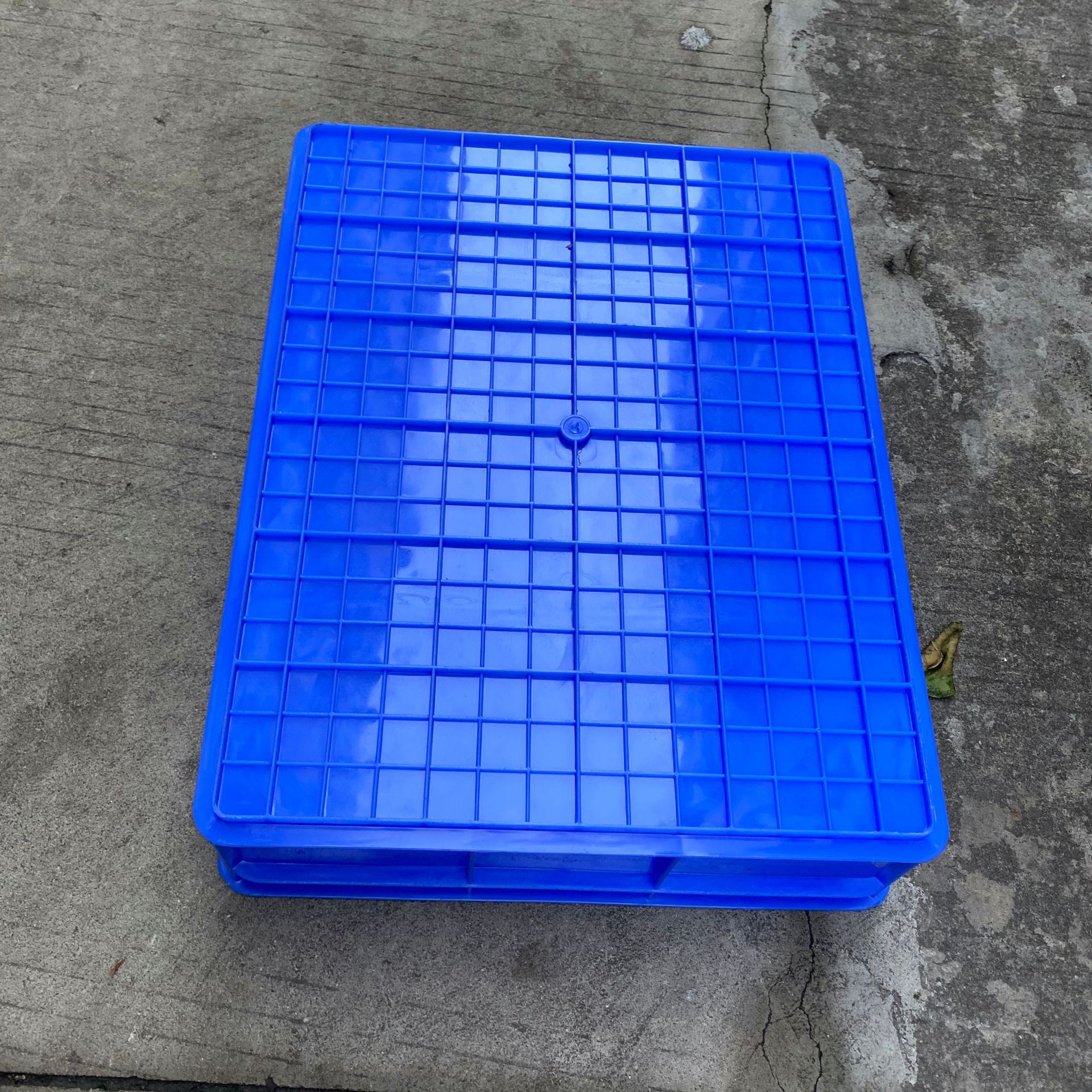 佛山八格塑料分格箱 茂名塑胶格子周转箱520*410*125物料塑胶箱