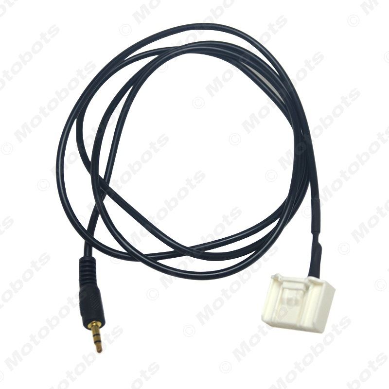 适用于斯巴鲁13款傲虎/力狮brz翼豹原车6碟cd机aux音频输入线24针