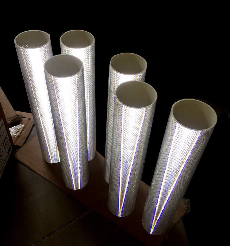 包邮agv激光反射柱贴膜仓库导航3m反光贴refdek巡反光板reflector