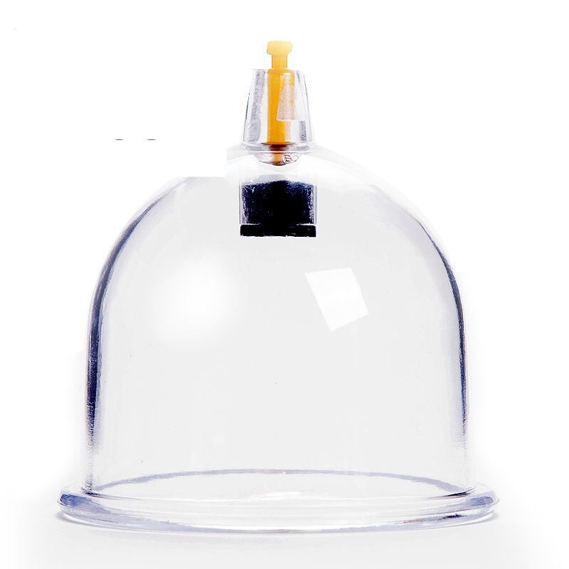 真空拔罐器单个 大号家用抽气式拔火罐 加厚型拔气罐气罐散装