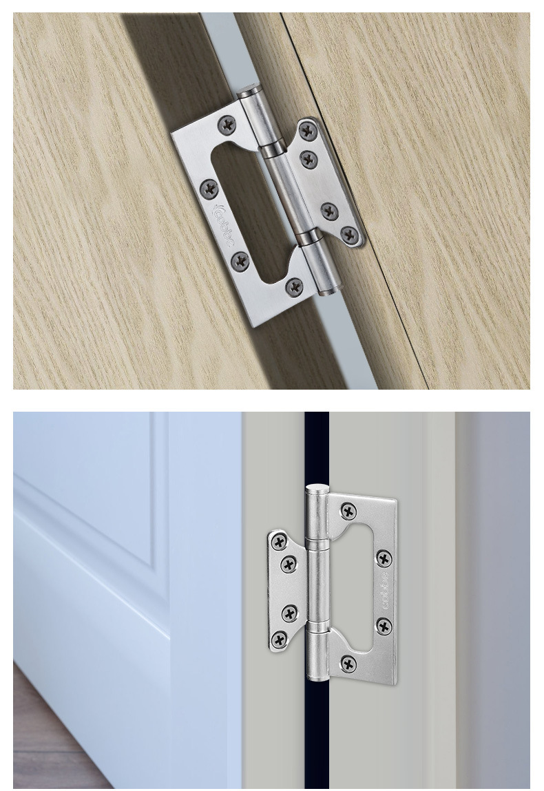 卡贝合页铰链不锈钢轴承合页房门木门平开合页4寸5寸加厚折叠活页