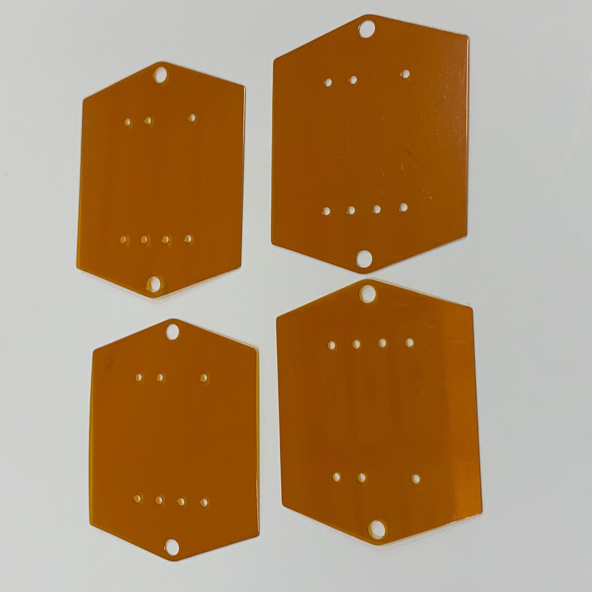 模切耐高温高压尺寸稳定性高聚酰亚胺pi麦拉膜塑胶绝缘片