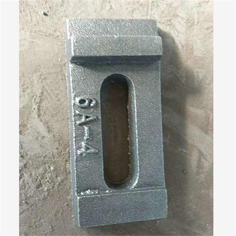 6a4行吊轨道压板04g325球墨铸铁轨道压板43kg钢轨压板