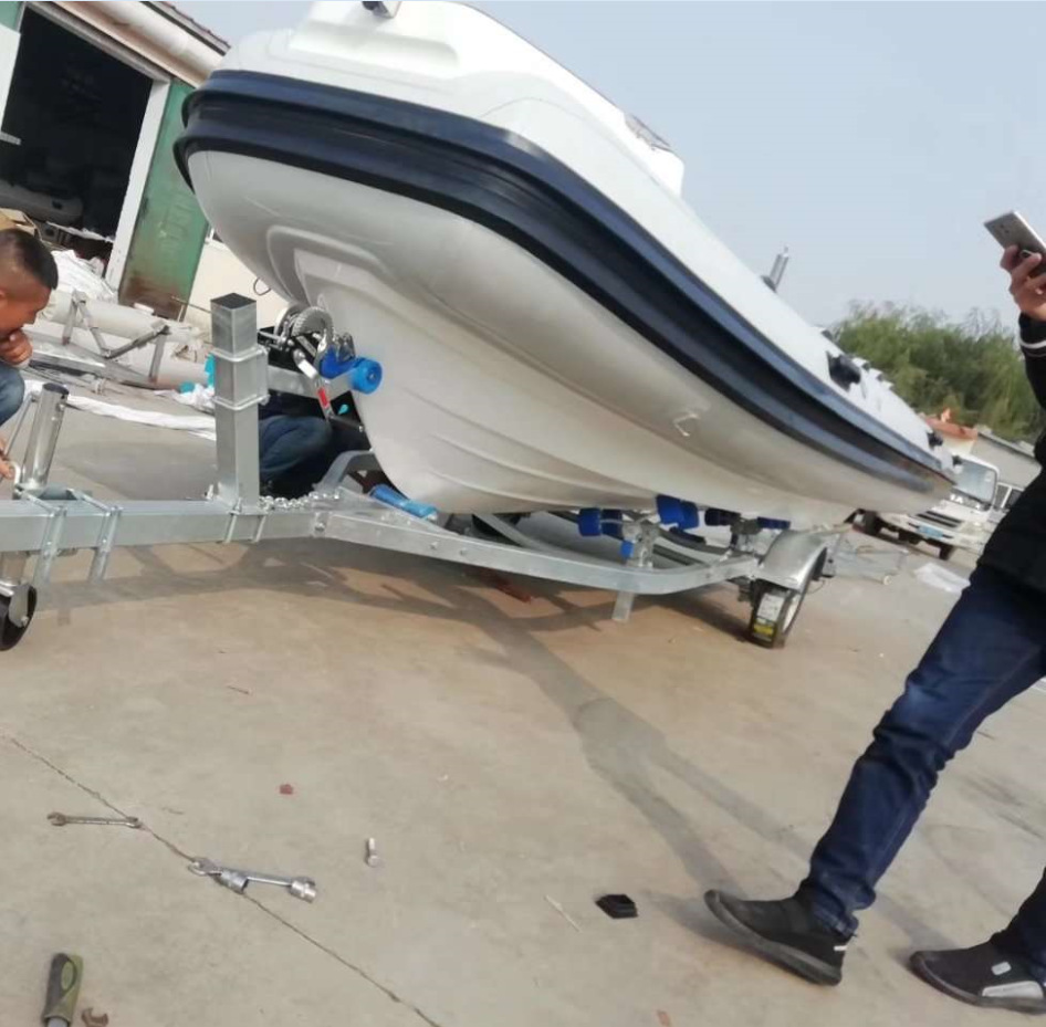 odm橡皮艇摩托艇拖车路亚艇快艇游艇拖车玻璃钢艇拖车多种规格