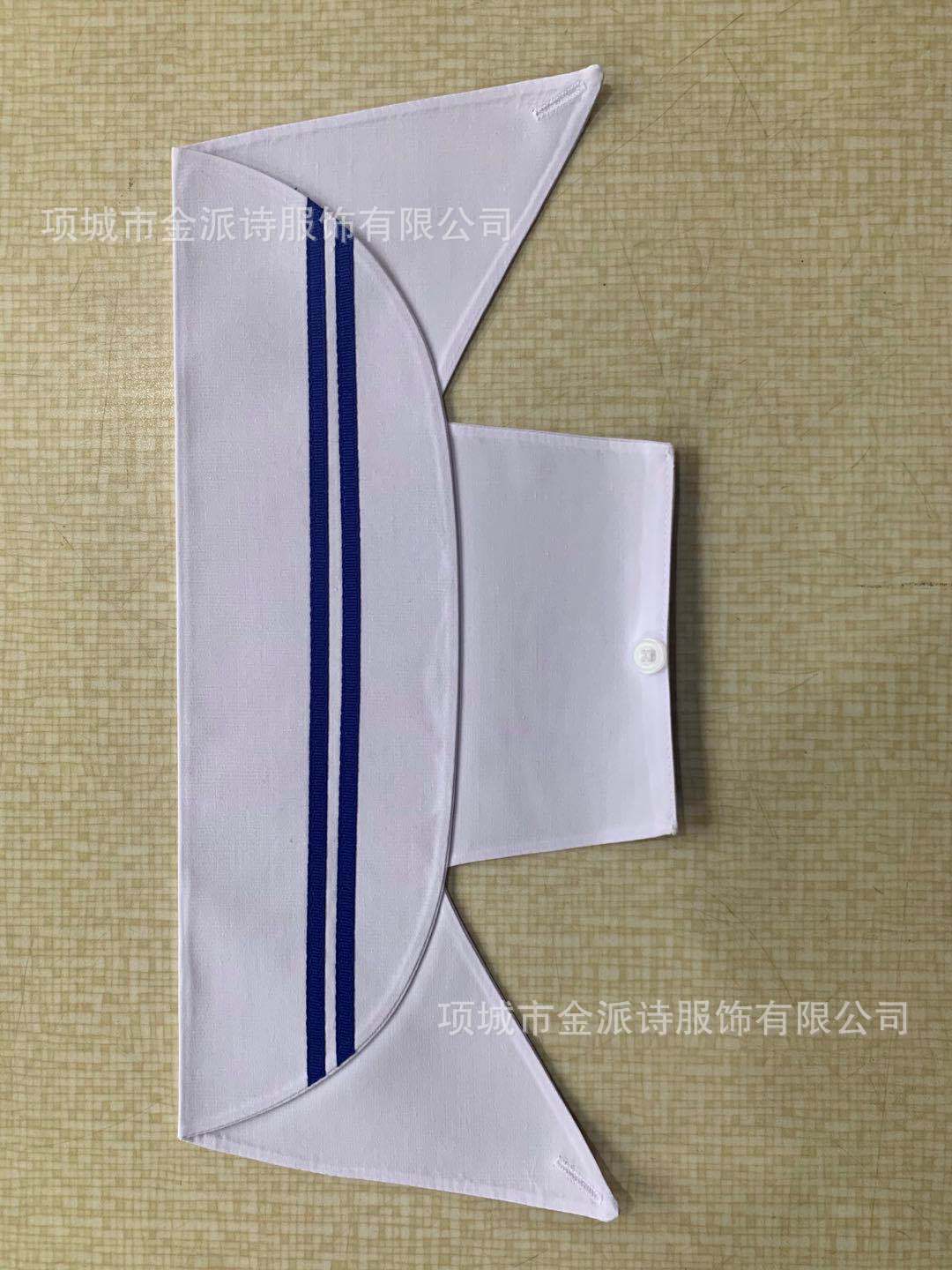 厂家批发护士帽女燕帽横杠斜杠加厚款护士帽头花定制