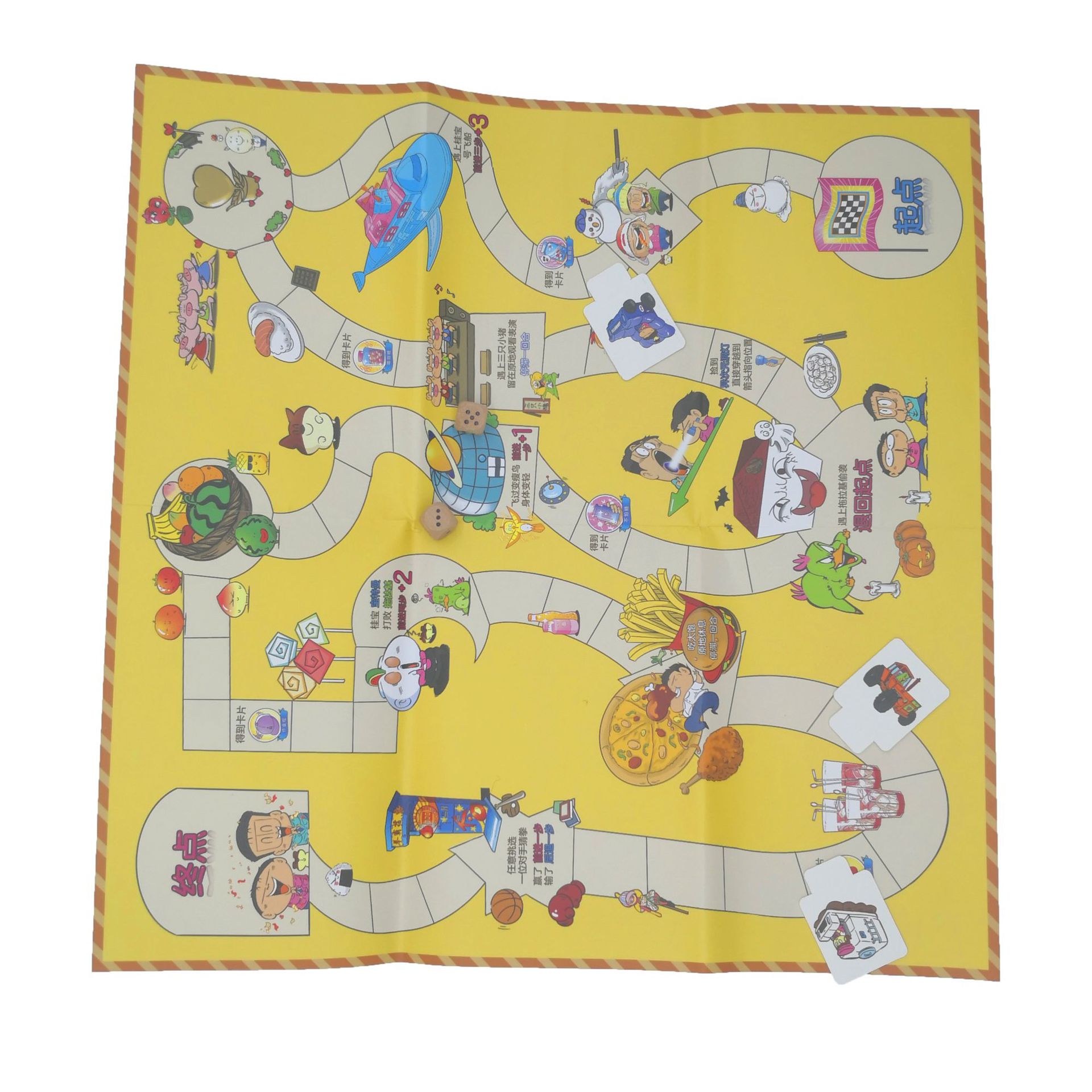 厂家定制大富翁桌游桂宝团圆大富翁疯了桂宝同款青少年解压桌游