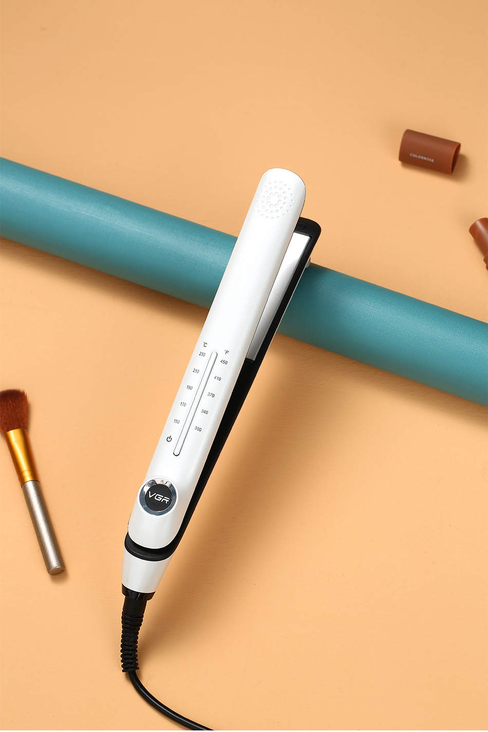 vgr直发器跨境新款电夹板外贸直发棒拉直器hair straightener 566