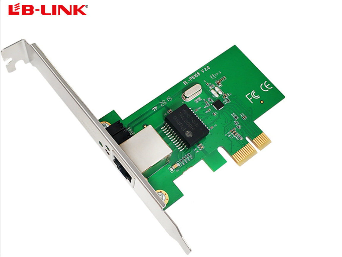 bl-p8168 新版pci-e全千兆独立网卡 台式机1000兆网卡 拓展插拔