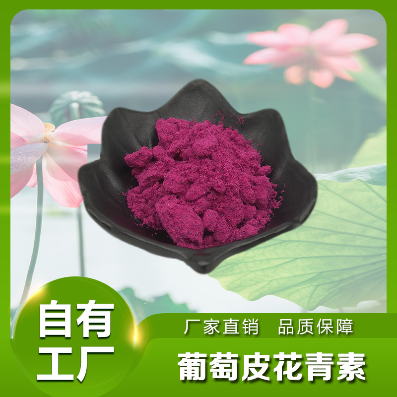 葡萄皮花青素25% 葡萄皮提取物 葡萄皮色素 多酚 现货包邮植物