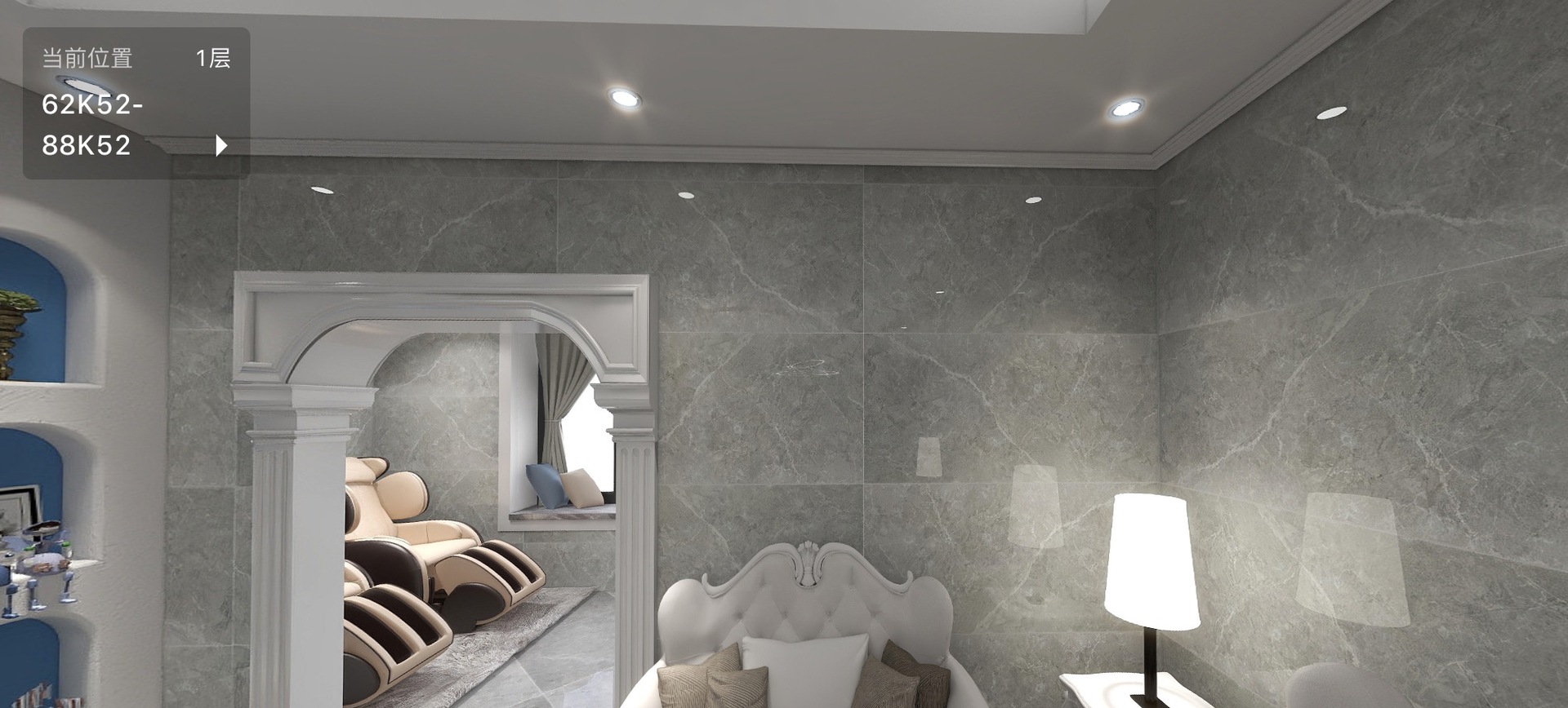 佛山瓷砖60*120轻奢钛金雅士白罗马灰通体地板砖客厅背景墙大理石