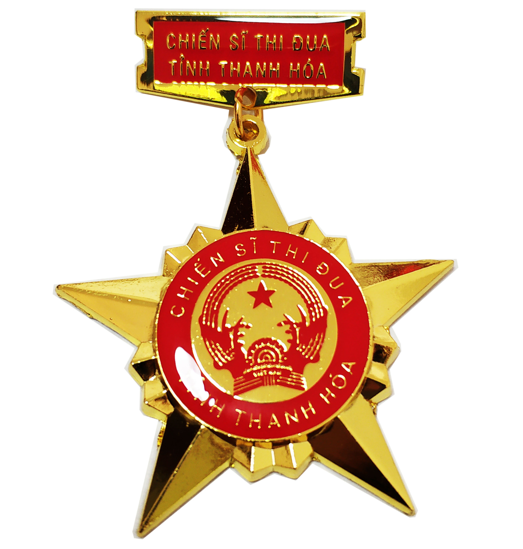 五角星徽章越南五角星五角星吊饰五角星挂件金属五角星