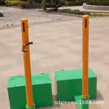 移动式网球柱沙滩排球网架高度可调节升降气排球柱产地货源