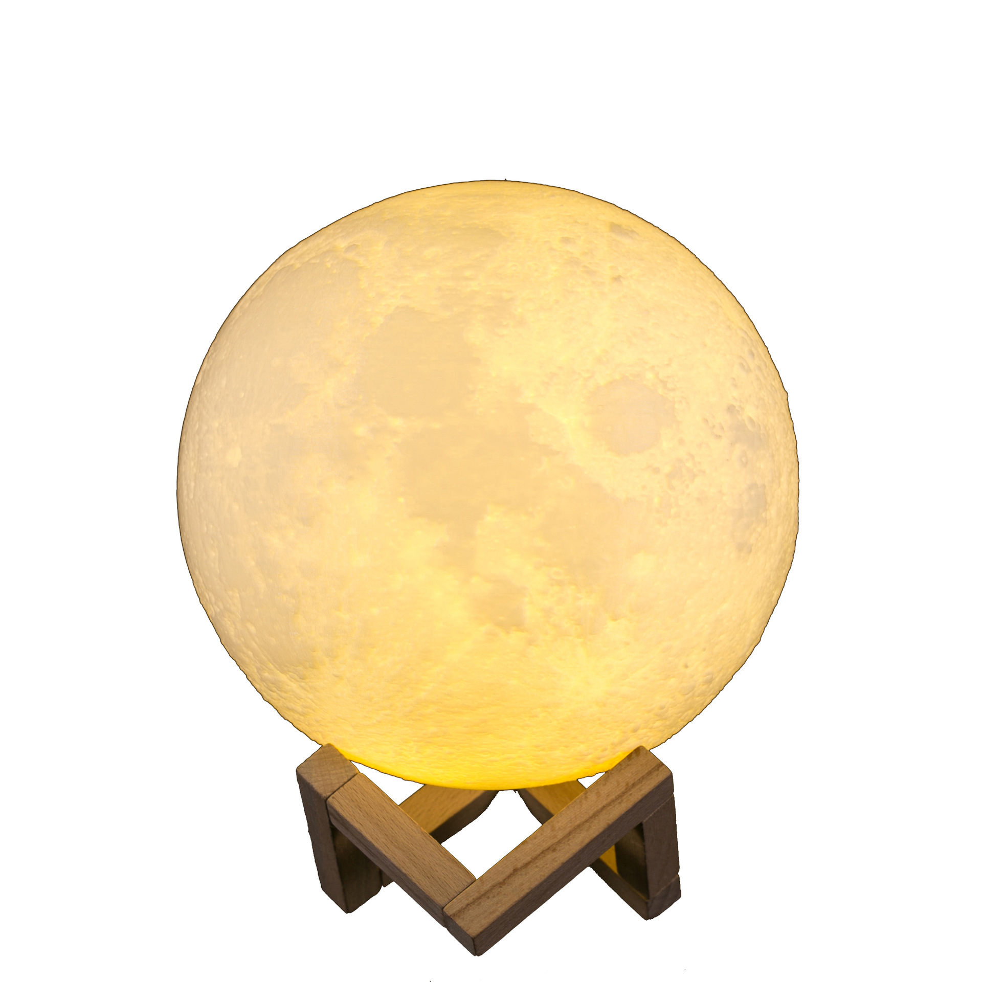 可定制图片文字3d打印月球灯创意灯具网红小夜灯led卧室床头灯