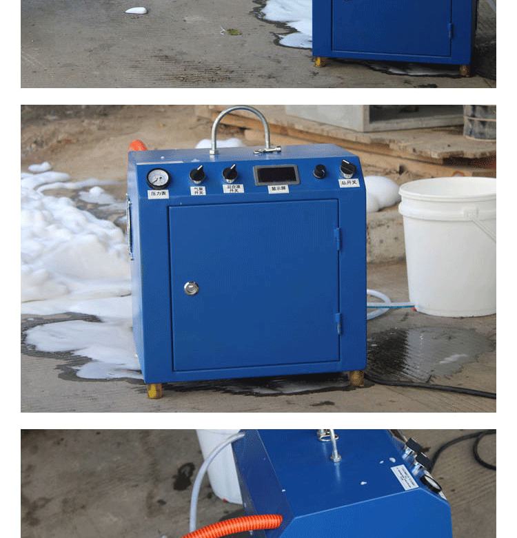 水泥发泡机设备家装型 卫生间屋面地暖回填 泡沫混凝土发泡机器