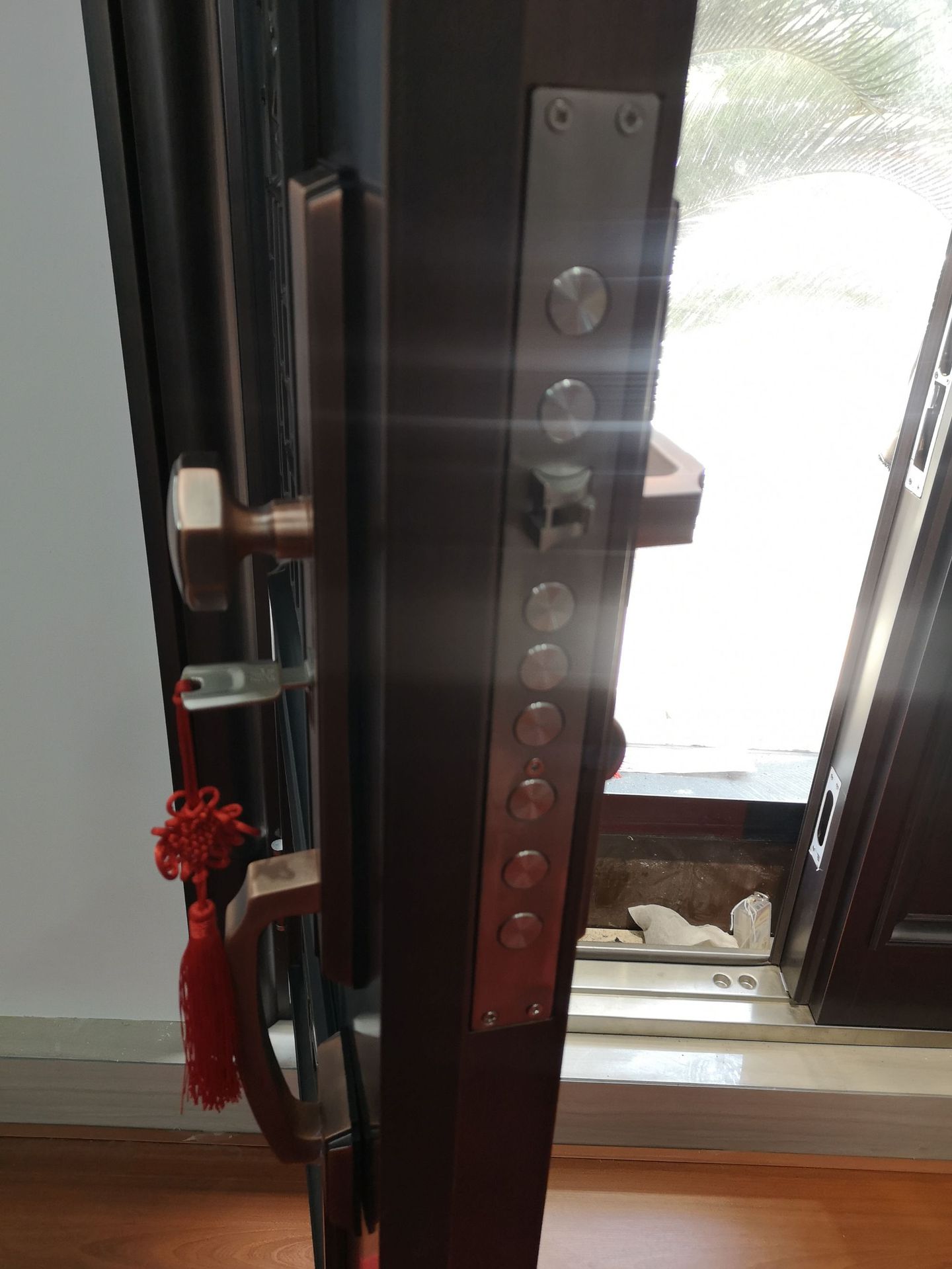 高端轻奢古雅门中门10公分厚防盗门甲级安全门子母门入户门家用