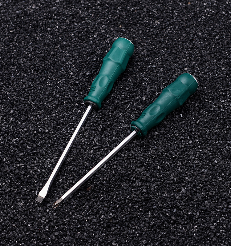 批发铬钒钢螺丝刀 3寸4寸5寸6寸8寸 手动工具 包胶螺丝刀十字一字