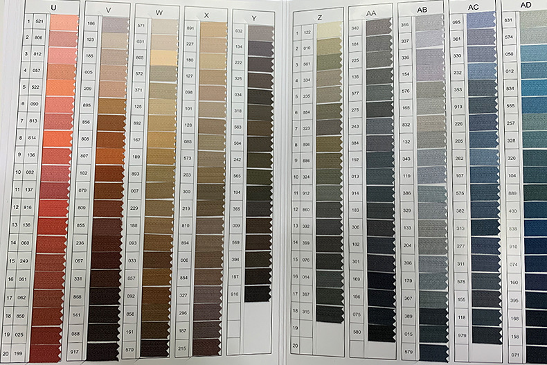 ykk2号蕾丝边隐尼龙拉链 【现货600多个颜色】 颜色尺寸可定制