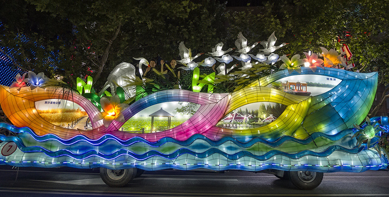 制作巡游彩车花车船车彩船节庆活动庆典专业设计主题工厂制作制作