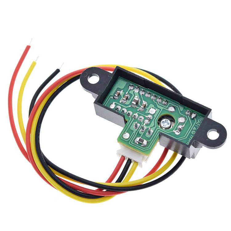 2y0a21 gp2y0a21yk0f 红外测距传感器 gp2d12距离检测10-80cm带线