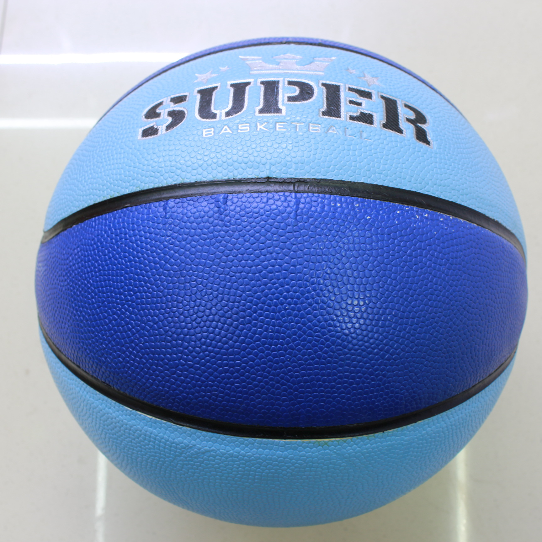 正品7号篮球天蓝蓝系列蓝色7号篮球室内外比赛用可来样定做可代发