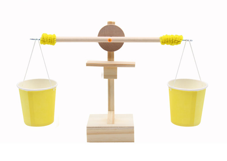 科技小制作发明diy杠杆天平秤小学生科学实验玩具手工作业材料包