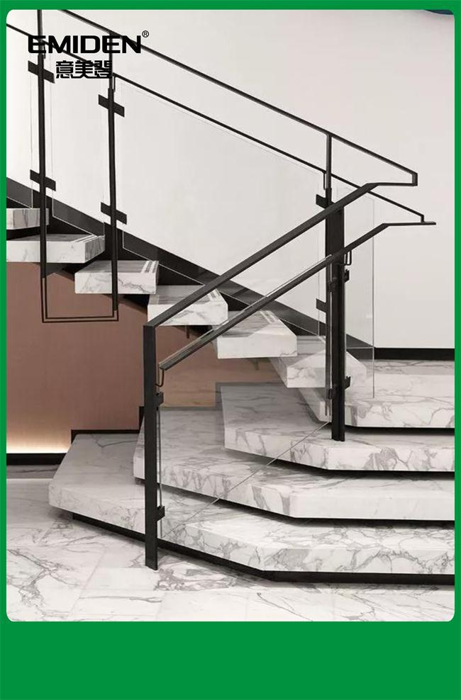 深圳厂家定制大理石楼梯玻璃扶手,高端玻璃扶手-阿里巴巴