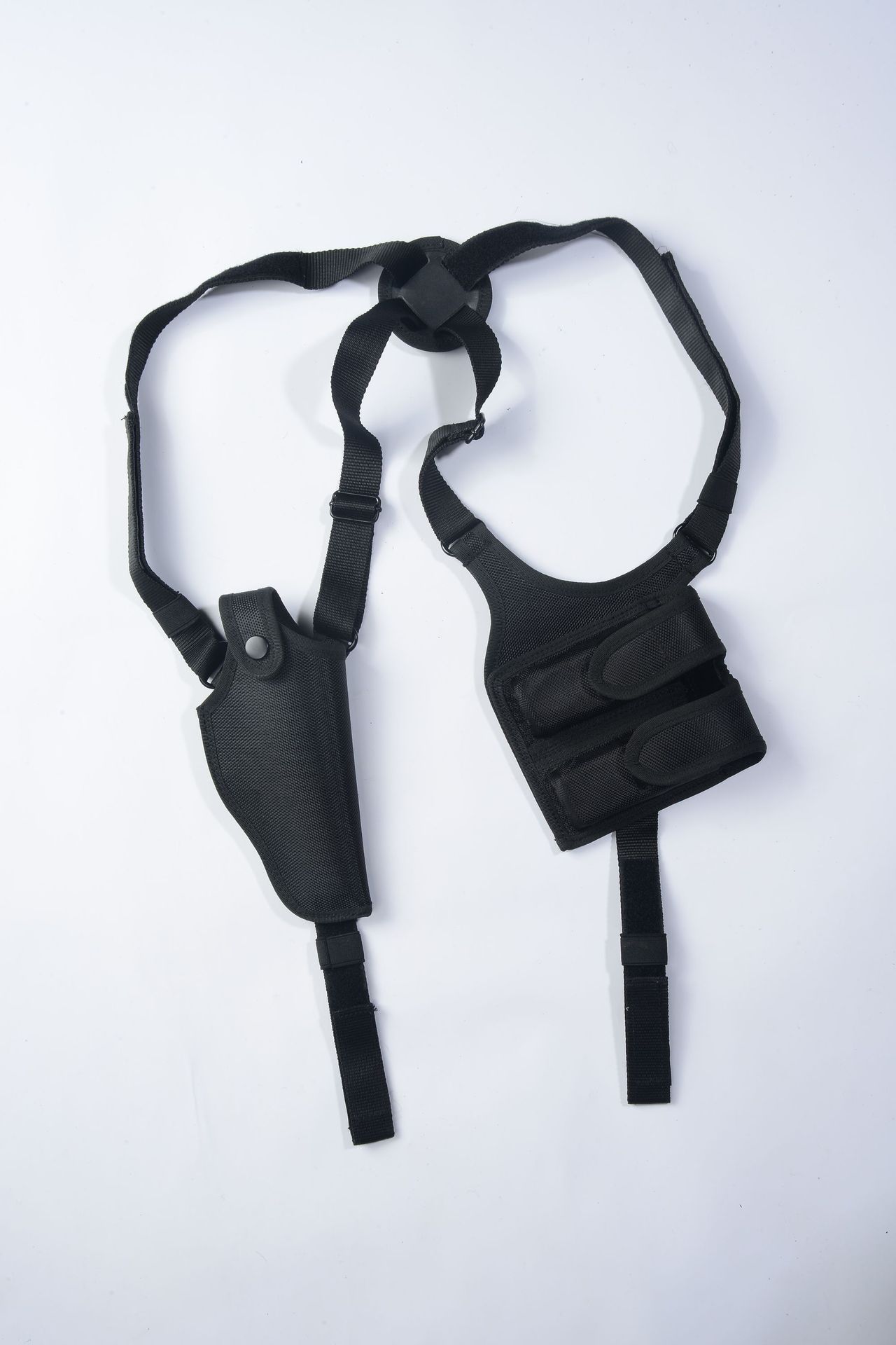 支持定制各式腋下枪套配斜背跨境美国站92式牛皮枪套牛津布手枪包