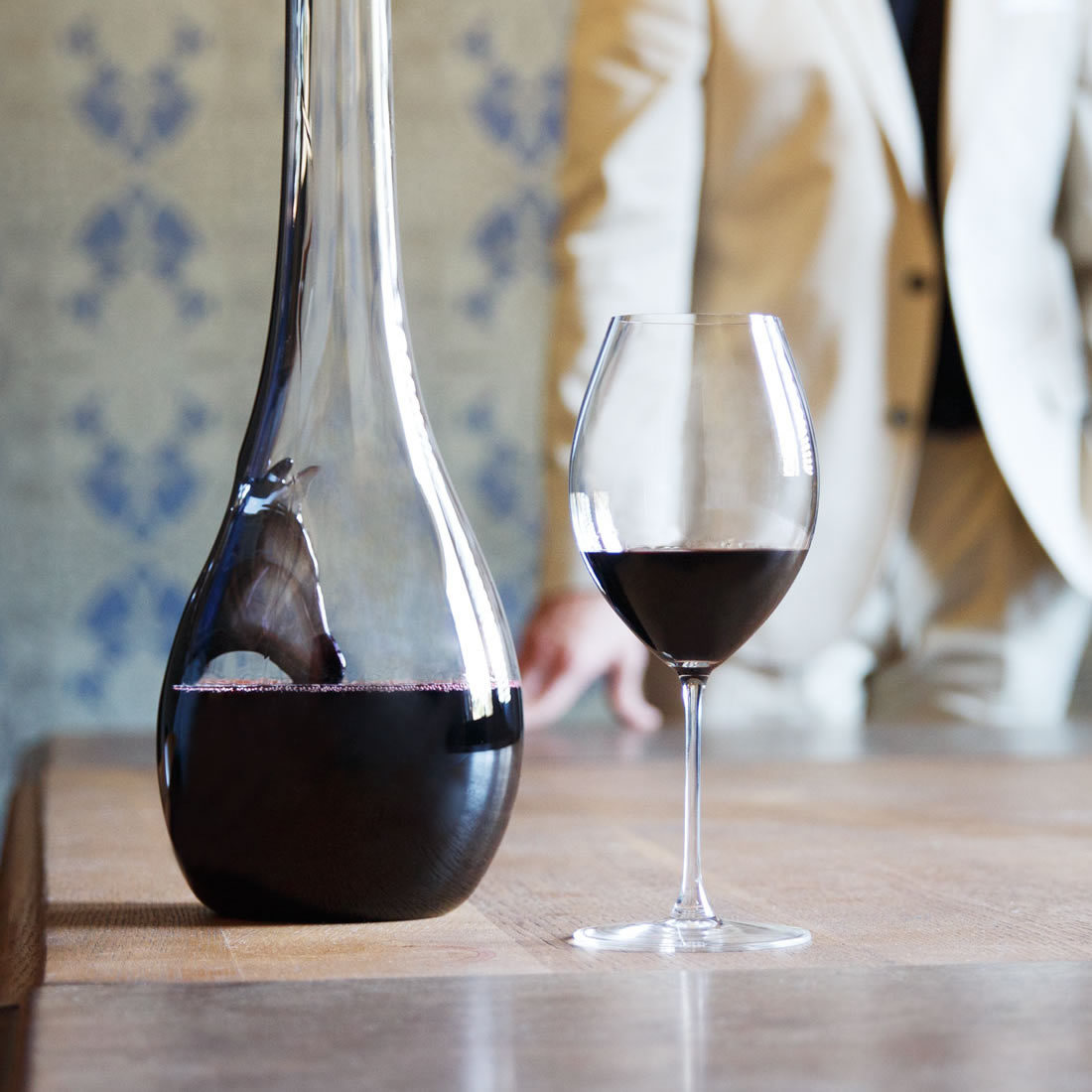 奥地利riedel veritas酒神系列水晶玻璃红白葡萄酒杯香槟杯黑皮诺