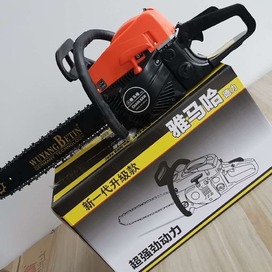 供应银虎7200汽油锯电链锯进口材质德国技术消音低效果强排气顺畅