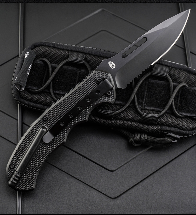 汉道sas折叠多功能战术刀野外求生军刀折刀防身随身刀具户外小刀