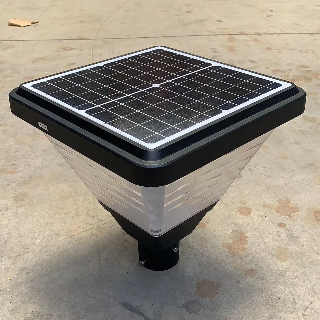 厂家直销15w20w30w一体化太阳能庭院灯