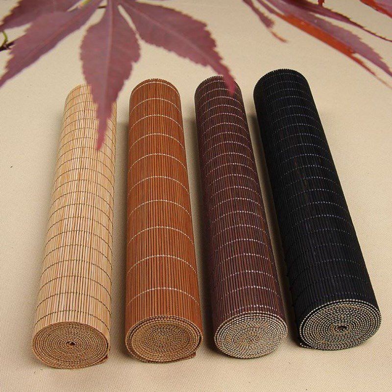 小号竹垫茶台垫席凉席茶几垫子竹编茶盘垫餐垫杯托泡茶的竹垫子干