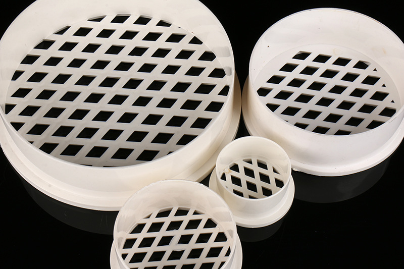 内插pvc地漏110 pvc预埋地漏 高水封圆地漏厂家 国标阳台预埋地漏