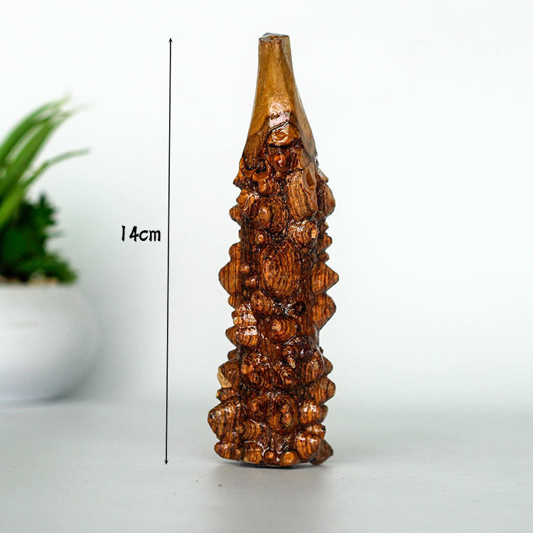 花椒木烟嘴双面针木质烟斗10元店供应旅游纪念品木质工艺品批发