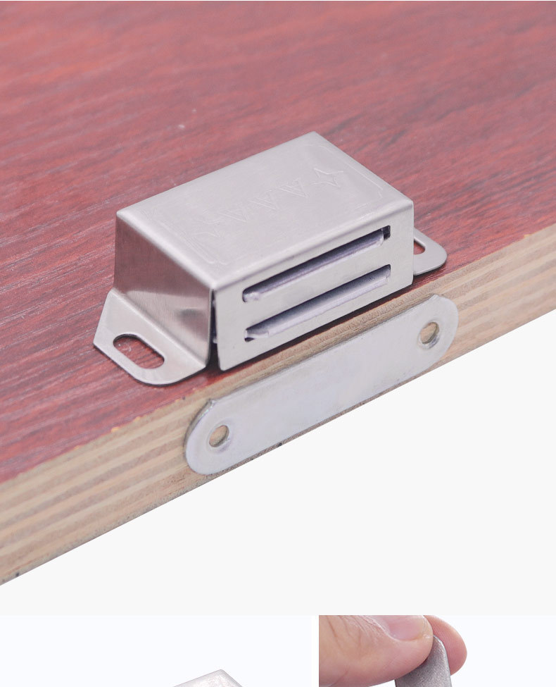 门吸强磁柜门磁铁衣柜磁碰橱柜磁吸不锈钢柜门吸柜吸门碰门扣碰珠