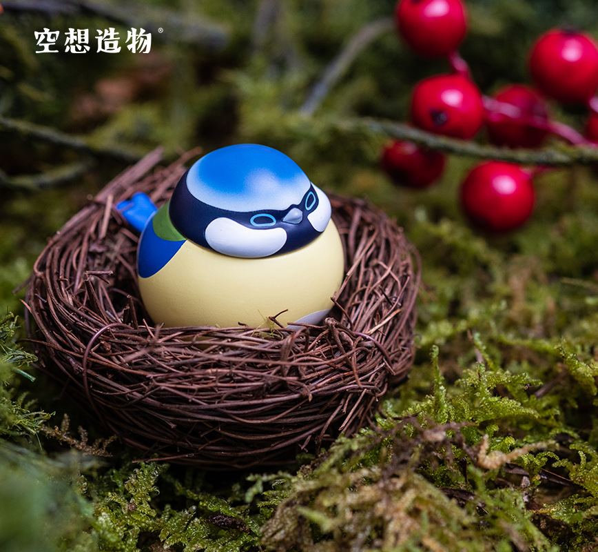 空想造物 极危物种 球球啾之世界的麻雀盲盒 球球鸟 二