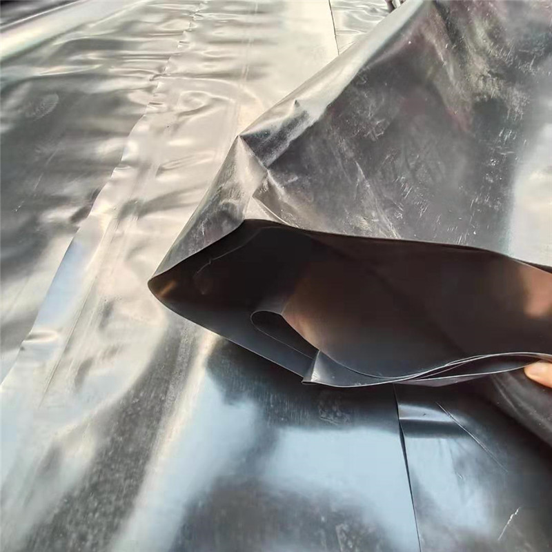 屋顶花园防水阻根膜人工湖蓄水池防渗膜hdpe土工膜水产养殖防逃膜