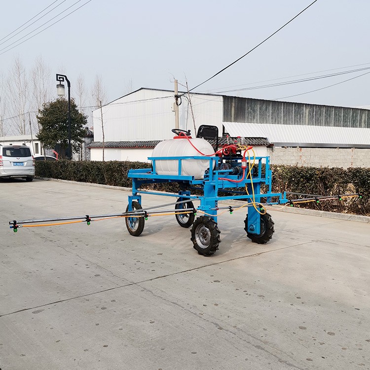 四轮风冷打药机 玉米地四轮喷雾机 高粱地三轮打药车图片