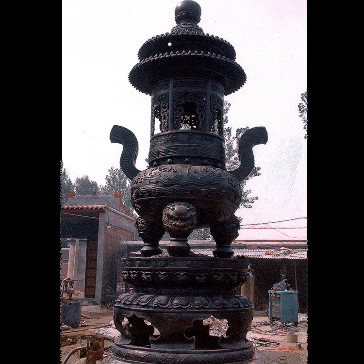 厂家定制 宗祠大香炉陵园祠堂公祠香炉佛教寺庙寺院大型圆形香炉