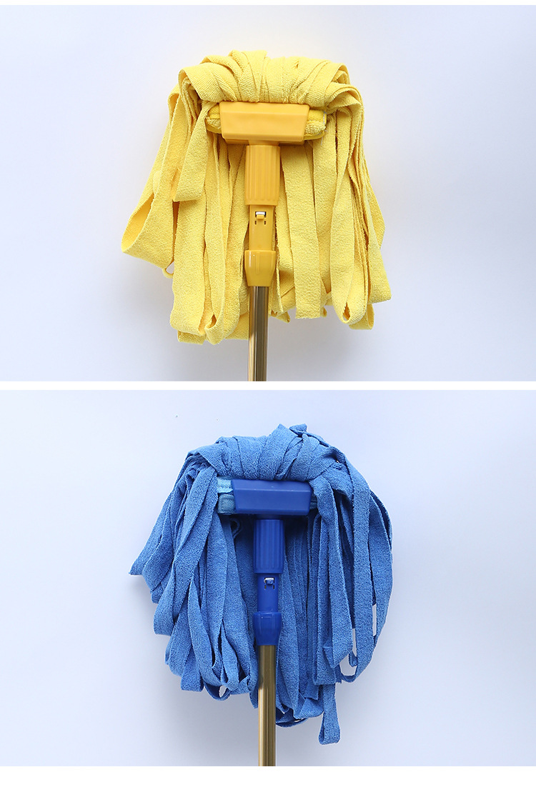 酒店老虎夹毛巾蜡拖医院水拖棉线墩布拖布拖把头可拆洗替换头