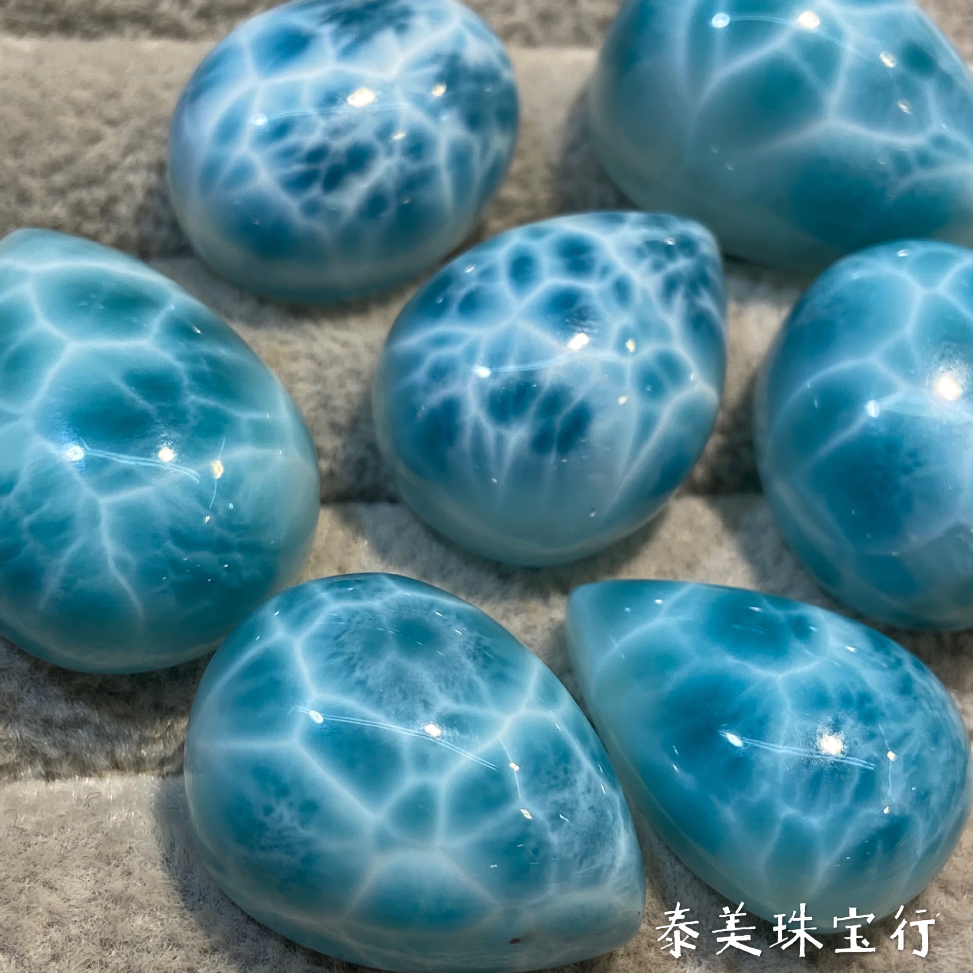 天然海纹石 拉力玛 裸石 满龟壳纹 玉化