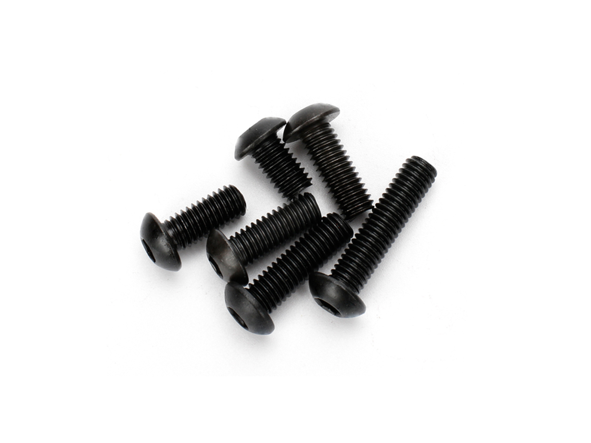 9 12.9级半圆头盘头内六角螺丝发黑镀锌 m6 m8 m10 iso7380