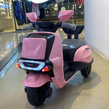 新款幼儿童电动摩托车三轮玩具车男女小孩宝宝电瓶充电可坐车